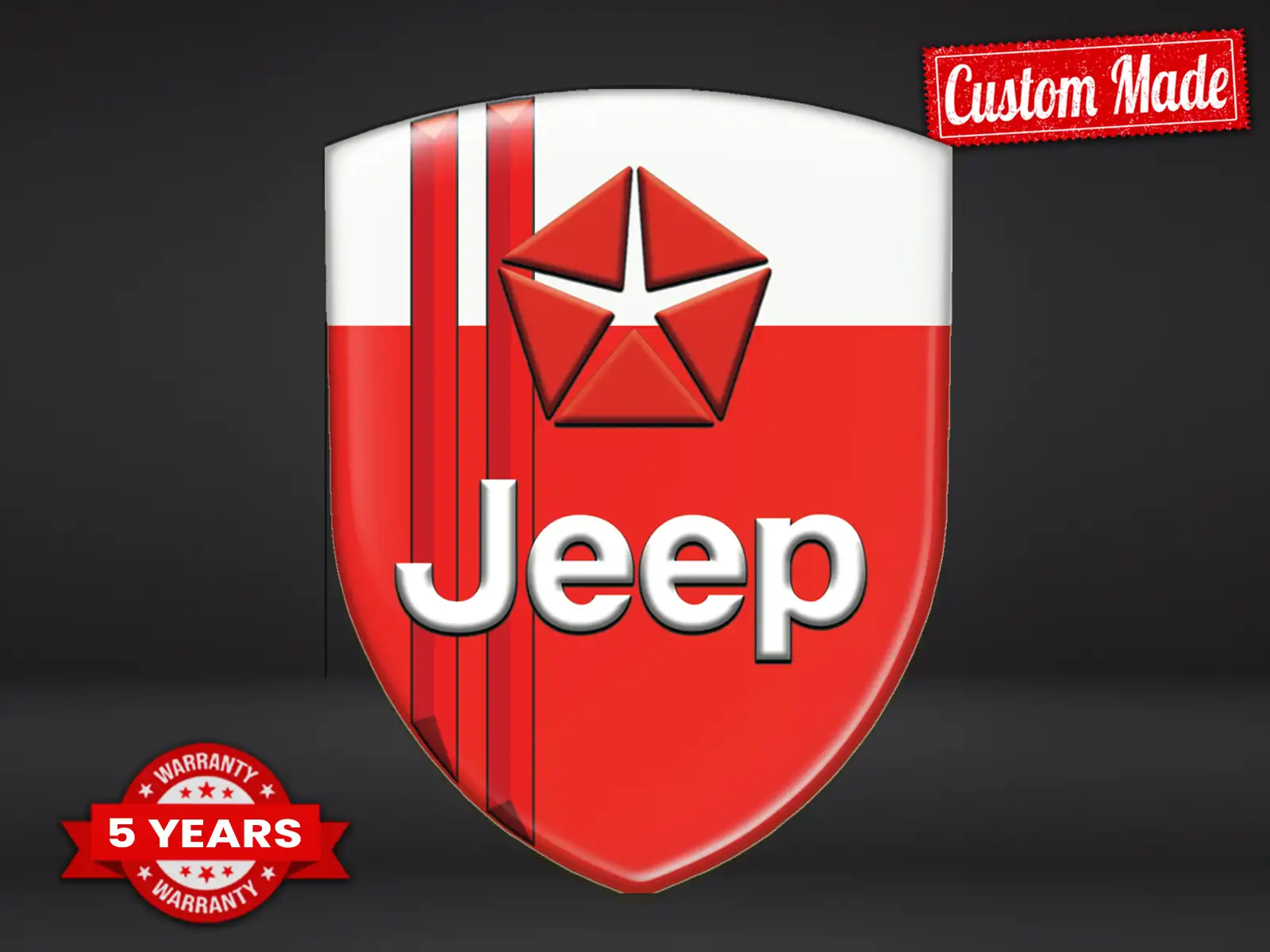 Jeep Adesivi Auto Su Misura Resistenti Universali Pro